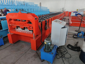 Galvanized Coil Cold Steel Sheet Plate Floor Deck Roll Forming Machine for Steel Structural Floor - Product Image 5