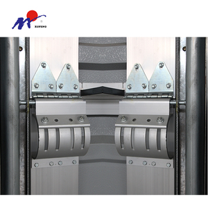 <span class=keywords><strong>Porta</strong></span> industriale a foglio singolo in alluminio sopraelevato in alluminio con piccola <span class=keywords><strong>finestra</strong></span> - Product Image 5