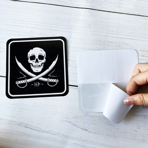 Promotional <strong>DIY</strong> Cheap Self Adhesive Labels Waterproof Weather Resistant Easy Peel Off Colorful Vinyl <strong>Stickers</strong> for Business Logo - Product Image 6