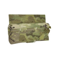 Pochette abdominale tactique détachable en nylon pour porte-plaques, gilet tactique et harnais de poitrine, pour la chasse et les sports MU