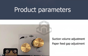 Máquina Eléctrica para Marcar y Perforar Papel, Tamaño Grande, Nueva, Modelo 650A FRONT - Product Image 4
