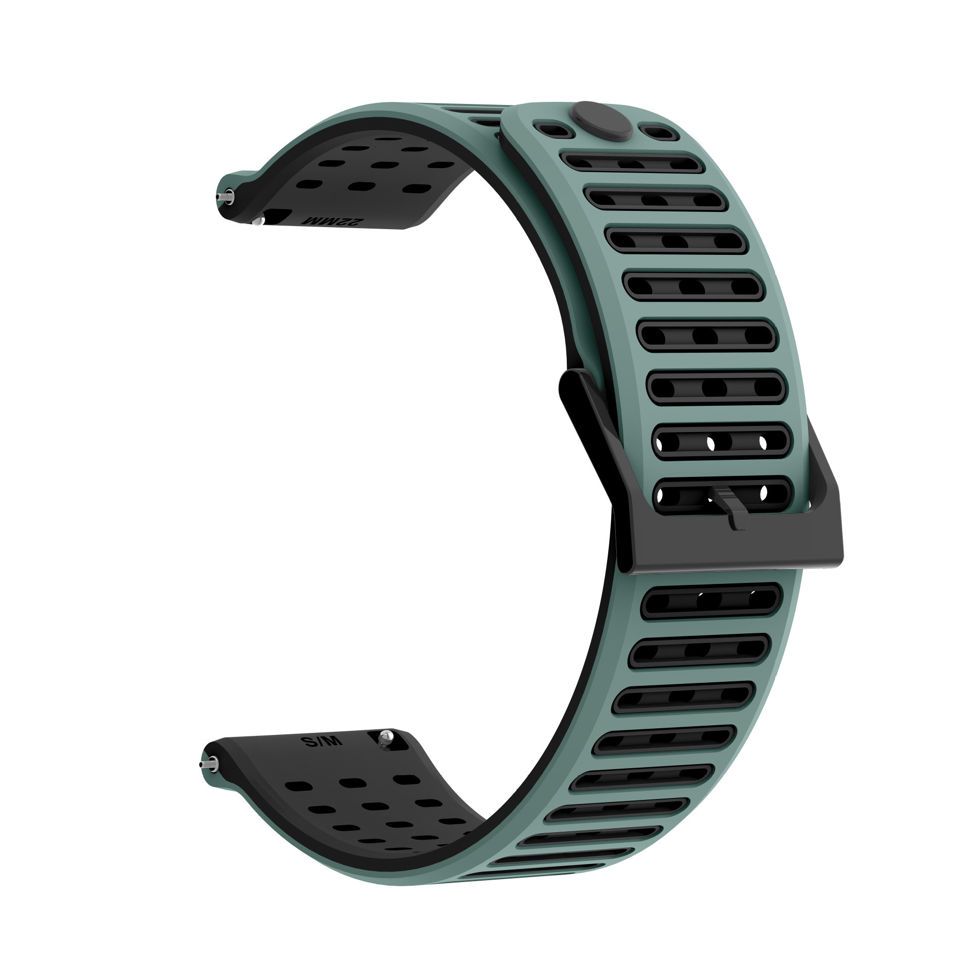 Vert olive-noir