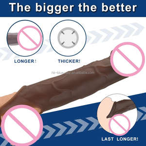HG tragbarer Dildo für Paare Sexspielzeug für Frauen Masturbation und Herren Extender Kondome und Dildos für Männer - Product Image 4