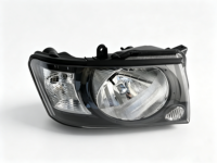 Bloc optique avant pour Nissan Patrol Y61 2004-2016, boîtier noir avec moteur de réglage électrique, phare haute performance