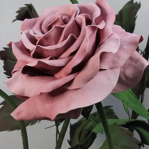 Rosas Gigantes Artificiales de <span class=keywords><strong>EVA</strong></span> Rosa, Decoración para Bodas y Fiestas, Exhibición para Tiendas, Venta Caliente - Product Image 5