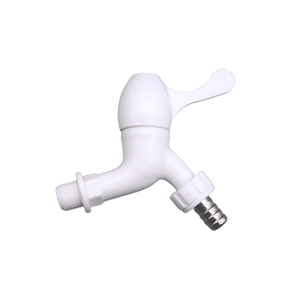 Premium Grade Durable Single <b>Handle</b> Short Bibcock Plastic Wall Mount Taps Faucets - Product Image 4