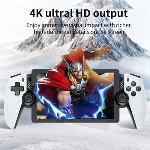 Console de jeu vidéo M28, système Linux, écran IPS de 7 pouces, stick analogique 3D, lecteur de jeu portable rétro pour émulateur PS2 - Product Image 5