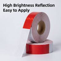 Calcomanía Reflectante de Panal Compatible con Impresión UV para Señales de Advertencia Personalizadas y Visibilidad Nocturna de Vehículos