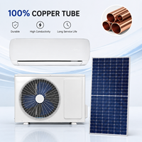 Climatiseur solaire hybride AC/DC 9000 BTU hors réseau sans onduleur, avec Wi-Fi intelligent et alimentation directe PV. Distributeurs locaux bienvenus.