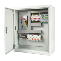 Gabinete de Distribución de Energía Eléctrica Personalizado de 380V con Interruptor de Circuito Trifásico de 300 Amperios, Protección Contra Sobrecarga con Bloqueo Híbrido IP55