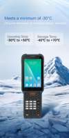 NORGEE Modelo 7 K40 RT40 PDA Robusto para Cadena de Frío Industrial, Android 14, Batería de 6700mAh para 5.2