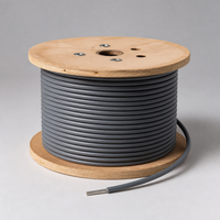 Câble électrique en aluminium 2,5 mm²/4 mm² BV BVV BVR isolé PVC 450/750V léger pour câblage domestique – Vente en gros