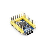 Placa de Desarrollo Waveshare RP2350-Zero Mini, Basada en el Microcontrolador Raspberry Pi de Doble Núcleo y Doble Arquitectura
