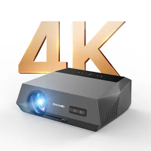 Proyektor portabel Video Digital tanpa kabel, proyektor portabel 4K untuk rapat/bisnis/Pendidikan/Teater rumah/taman/Klub