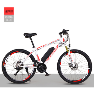 Vélo Électrique Tout-Terrain Adulte <span class=keywords><strong>Evic</strong></span> en Promotion avec Moteur Arrière 250W 350W 36V et Batterie au Lithium 8A 10A 12A de 26 Pouces - Product Image 2