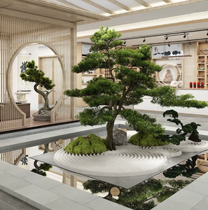 Customized Size Tall <strong>Artificial</strong> <strong>Tree</strong> <strong>Artificial</strong> Big Bonsai Pine <strong>Tree</strong> <strong>Artificial</strong> Pine <strong>Tree</strong> for <strong>Indoor</strong> Outdoor Garden Landscaping - Product Image 2