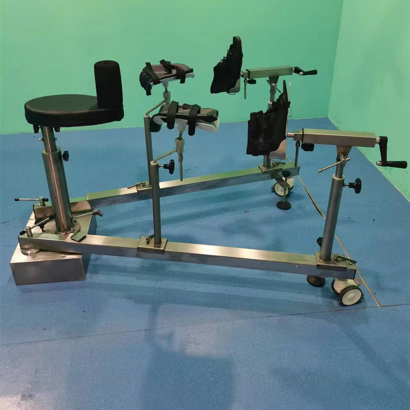 Orthopedic traction frame (floor-standing type)