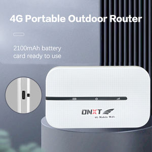 โรงงานผลิต Dnxt M8 4g Mifis เราเตอร์ Wifi 4g Lte พร้อมช่องใส่ซิมการ์ด <span class=keywords><strong>E5576</strong></span>-855 2100mAh เราเตอร์ Wifi สำหรับใช้งานกลางแจ้ง - Product Image 4