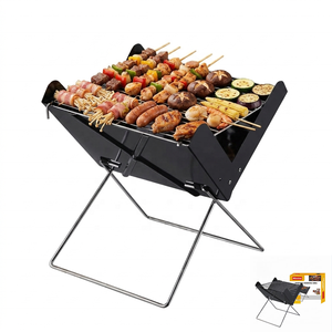 Grill de <span class=keywords><strong>camping</strong></span> pliable en V pour pique-nique en extérieur, installation en une seconde, support stable - Product Image 1