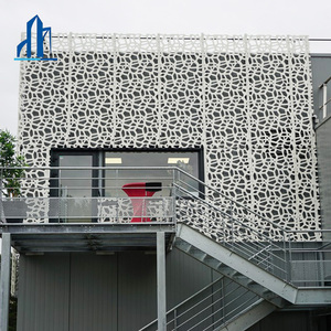 Sistema de Paneles de Aluminio con Diseño Moderno en Relieve para Fachadas Talladas, Decoración Arquitectónica Interior y Exterior para Revestimiento de Centros Comerciales - Product Image 5
