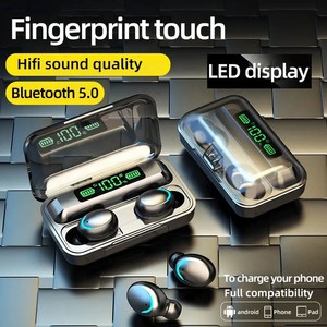 ขายร้อน F9 หูฟัง 9D Hifi สเตอริโอจอแสดงผล LED กันน้ําหูฟังบลูทูธ 5.1 TWS F9 หูฟังไร้สาย F9-5 F9-5C - Product Image 2