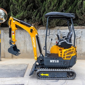Mini-pelle 2026 Nouvelle Machine Mini-excavatrice hydraulique pour usage domestique Hightop HT18 - Product Image 1