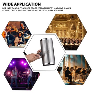 12 pollici in acciaio inox Guiro <span class=keywords><strong>strumento</strong></span> con raschietto Guiro <span class=keywords><strong>Shaker</strong></span> latino <span class=keywords><strong>strumento</strong></span> a percussione Guiro <span class=keywords><strong>strumento</strong></span> di formazione per il Jazz - Product Image 3