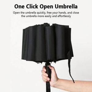 Promotional Folding Windproof Rain Parapluies <b>Umbrella</b> with Logo Custom Adults Travel <b>Automatic</b> Advertising <b>Umbrellas</b> - Product Image 5