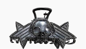 Halloween high-end hair clip, hair clip, back of the head, coiled hair, metal shark clip - Product Image 4