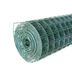 4ft 8ft PVC Coated Welded Mesh Wire Galvanized Welded Mesh Outdoor Fence Pet Cage Chicken Cage