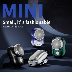 Afeitadora Rotativa Multifuncional Mini Portátil para Hombre, Resistente al Agua IPX7, Carga USB, 2 Horas de Autonomía, Carcasa Metálica - Product Image 3