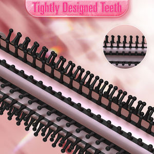 SMET <span class=keywords><strong>Brosse</strong></span> Soufflante Coiffante en Céramique Ionique pour Lissage, Bouclage et Volume - Product Image 2