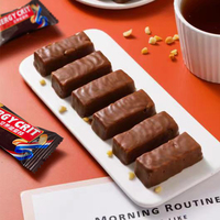 Confiserie aux Cacahuètes en Gros 8g Coupe-Faim Barre Énergétique au Chocolat Fourrée aux Cacahuètes Barre de Chocolat aux Noix