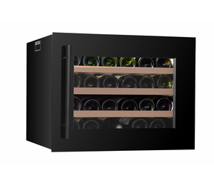 Vitrine à vin porte ventilateur de température électronique vin français ventilateur personnalisé refroidissement 100 cave à vin argent acier inoxydable - Product Image 3