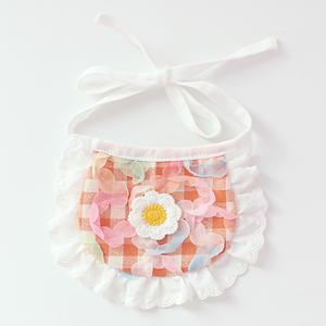 Bavoir en dentelle à carreaux <span class=keywords><strong>pour</strong></span> chien mignon, serviette à salive <span class=keywords><strong>pour</strong></span> animal de compagnie, bavoir Bichon Teddy Hiromi, collier <span class=keywords><strong>pour</strong></span> chat, harnais <span class=keywords><strong>pour</strong></span> petit chien, accessoires <span class=keywords><strong>pour</strong></span> chiots <span class=keywords><strong>Chihuahua</strong></span> - Product Image 6