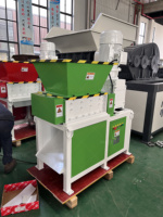 Broyeur industriel à double arbre pour le recyclage des palettes en bois, du plastique, du MDF et des panneaux de particules
