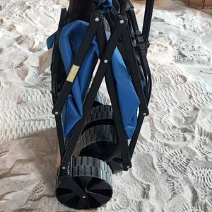 Blu OEM strumenti personalizzati ruote Design maniglia piattaforma freno camion la migliore vendita pesante Trolley magazzino carrello Cargo nuovo - Product Image 4