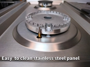 Thiết bị nhà bếp gas và điện bếp inbuilt 5 Burner gas HOB 1 cảm ứng điện bếp gốm 4 gas HOB - Product Image 5