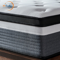 Matelas à ressorts ensachés compressés en boîte, tailles King, Queen et Simple, nouvelles marques, matelas à ressorts ensachés en mousse à mémoire de forme
