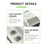 Precio al por mayor 32 Salida digital Módulo IO remoto Modbus TCP Plc Controlador de programación