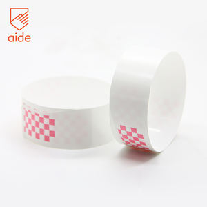 성인용 맞춤형 환자 식별 의료 팔찌 병원 빈 ID 밴드 열 의료 팔찌 - Product Image 5