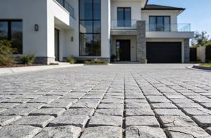 Piastrelle in Granito Bianco Sesamo G603 Antiscivolo per Pavimentazione Esterna di Parchi e Giardini - Product Image 4