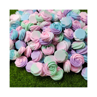 Cabochons plats en résine en gros, motifs bonbons, meringues, aliments simulés, chocolat, pour loisirs créatifs, scrapbooking, décoration, accessoires pour maison de poupée