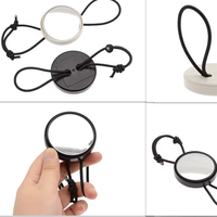 Miroir rétroviseur latéral pour plongée en grotte, sangle élastique réglable, vue large sous-marine, accessoires de plongée sous-marine