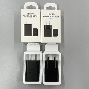 Modèle 15W <span class=keywords><strong>Chargeur</strong></span> mural Type C Prise USB Adaptateur de prise de charge rapide pour Samsung S10 S9 S8 S7 - Product Image 3