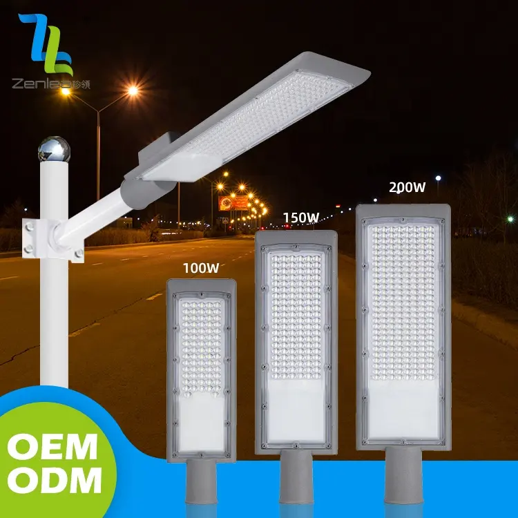 High Power Ip65 impermeabile Outdoor Smd Led light alluminio 30w 50w 100w 150w 200w 240w Led Street Light