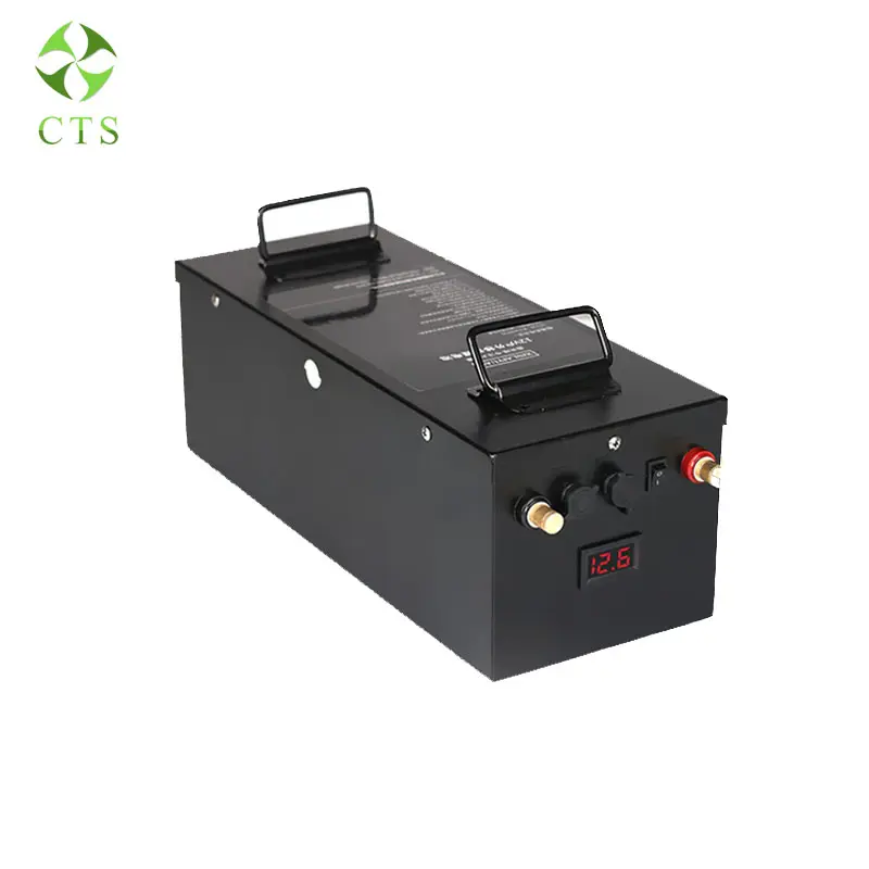 Ciclo profundo lifepo4 12V 24v 48V 48V 50ah 60ah 100Ah 200ah 300ah 400ah 500ah vehículo eléctrico inversor agv robot de la batería de litio