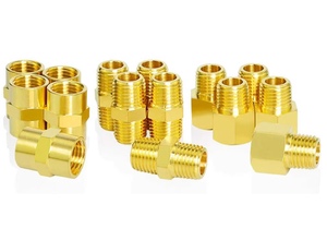 Shelily JLB-3009 nam núm vú khớp nối bằng bề mặt mịn ống đồng phù hợp cung cấp nước ỐNg Lót đầu NPT chủ đề giả mạo - Product Image 4