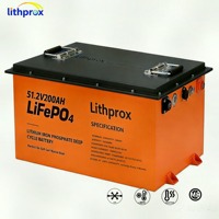 Batterie pour fauteuil roulant électrique 51.2V200AH 105AH 150AH 200AH 5.38KWh 7.68KWh 10.24KWh LFP prismatique sans entretien et sécurisée