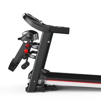 Caminadora Eléctrica Plegable de Fábrica, 2.0HP, Velocidad de 1.0-14km/h, Equipo de Gimnasio para el Hogar, Almacenamiento Conveniente